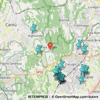 Mappa Via al Pollirolo, 22063 Cantù CO, Italia (2.75684)