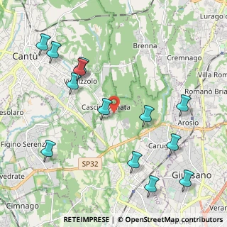 Mappa Via al Pollirolo, 22063 Cantù CO, Italia (2.45)