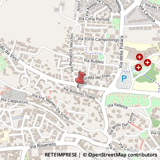 Mappa Via Ressecco Vecchio, 8, 36015 Schio, Vicenza (Veneto)