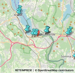 Mappa Via Sempione, 28053 Castelletto sopra Ticino NO, Italia (4.59286)