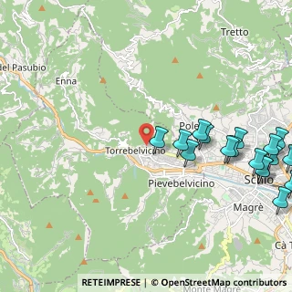 Mappa Via Alessandro Manzoni, 36036 Torrebelvicino VI, Italia (3.074)