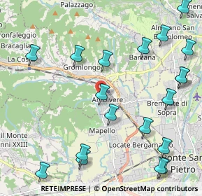 Mappa 24030 Ambivere BG, Italia (2.68579)