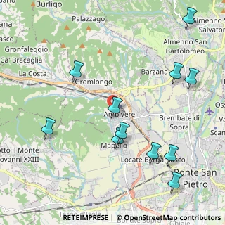 Mappa 24030 Ambivere BG, Italia (2.40455)