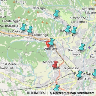 Mappa 24030 Ambivere BG, Italia (2.71455)