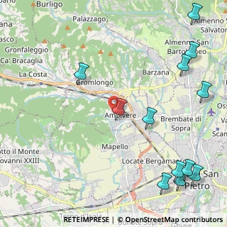 Mappa 24030 Ambivere BG, Italia (2.98917)