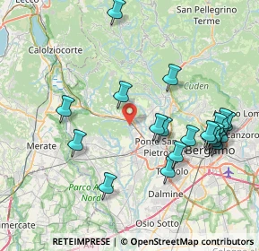 Mappa 24030 Ambivere BG, Italia (8.446)