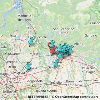 Mappa 24030 Ambivere BG, Italia (9.78143)