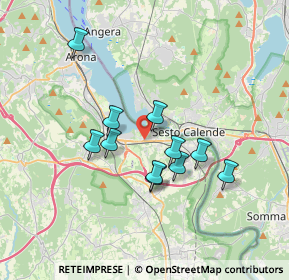 Mappa SS33 del Sempione, 28053 Castelletto sopra Ticino NO, Italia (2.93364)