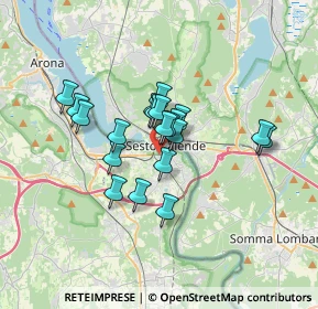 Mappa Via 1º Maggio, 28053 Castelletto sopra Ticino NO, Italia (2.429)
