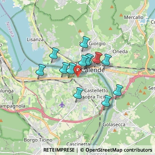 Mappa Via 1º Maggio, 28053 Castelletto sopra Ticino NO, Italia (1.30846)