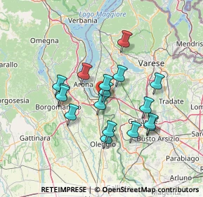 Mappa Via 1º Maggio, 28053 Castelletto sopra Ticino NO, Italia (11.75824)