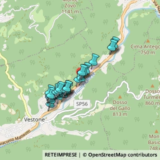 Mappa Via Gargnà, 25078 Vestone BS, Italia (0.71538)