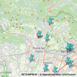 Mappa Via Fontana, 24030 Brembate di Sopra BG, Italia (6.08091)