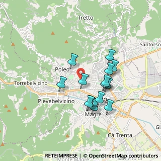 Mappa Via Cappuccini, 36015 Schio VI, Italia (1.46857)