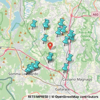 Mappa Via Caduti della Libertà, 21040 Sumirago VA, Italia (3.75211)