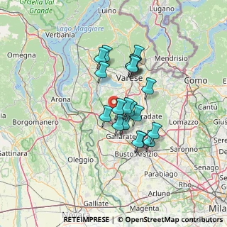 Mappa Via Caduti della Libertà, 21040 Sumirago VA, Italia (10.279)