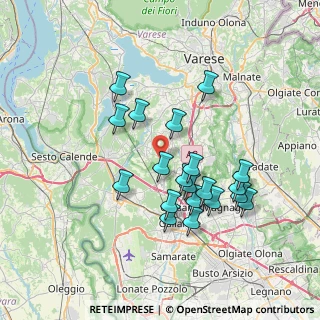 Mappa Via Caduti della Libertà, 21040 Sumirago VA, Italia (6.6515)