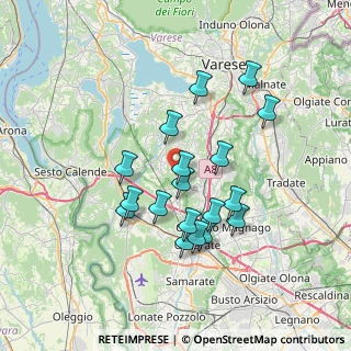 Mappa Via Caduti della Libertà, 21040 Sumirago VA, Italia (6.33278)