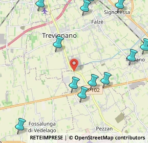 Mappa Via Francesco Baracca, 31040 Trevignano TV, Italia (2.95143)