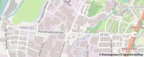 Mappa Valbrembo