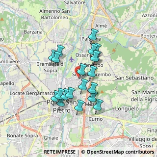 Mappa Corso Europa Unita, 24030 Valbrembo BG, Italia (1.446)