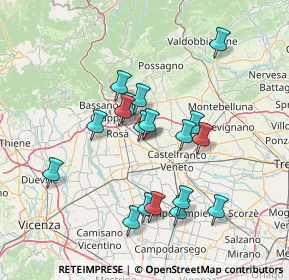 Mappa Via Del Pozzo, 31037 Loria TV, Italia (13.01)