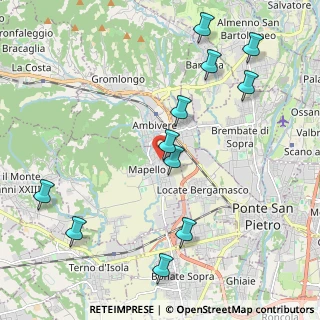 Mappa 24030 Mapello BG, Italia (2.37)
