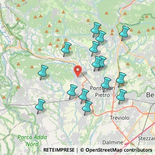 Mappa 24030 Mapello BG, Italia (3.892)