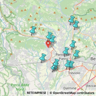 Mappa 24030 Mapello BG, Italia (3.96)
