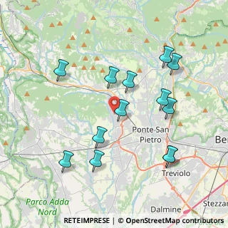 Mappa 24030 Mapello BG, Italia (3.95923)