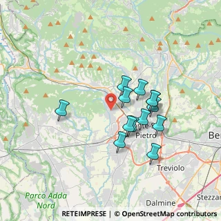 Mappa 24030 Mapello BG, Italia (2.91231)