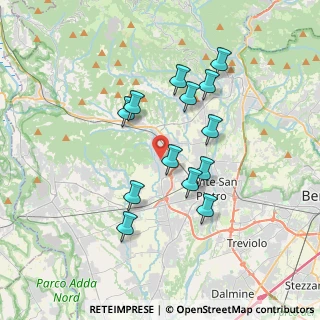 Mappa 24030 Mapello BG, Italia (3.19769)