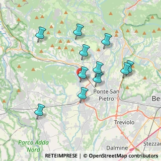 Mappa 24030 Mapello BG, Italia (3.47273)