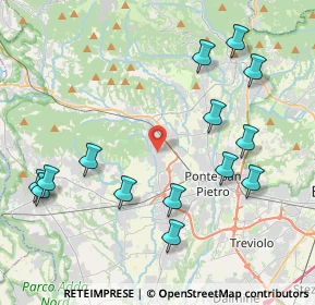Mappa 24030 Mapello BG, Italia (4.67071)