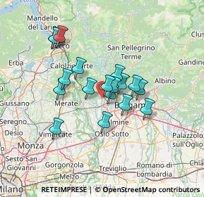 Mappa 24030 Mapello BG, Italia (10.655)