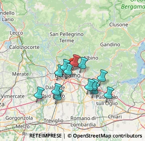 Mappa Bergamo, 24124 Bergamo BG, Italia (11.12846)