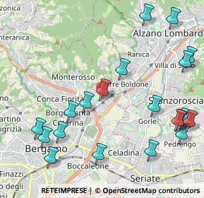 Mappa Bergamo, 24124 Bergamo BG, Italia (2.6085)