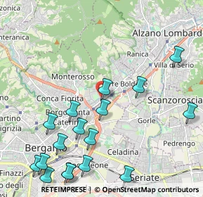 Mappa Bergamo, 24124 Bergamo BG, Italia (2.63941)