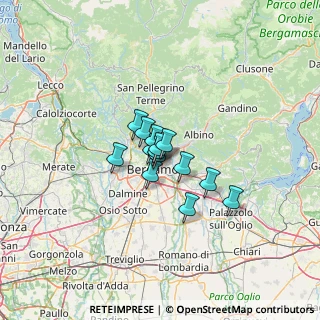 Mappa Via Guido Galimberti, 24124 Bergamo BG, Italia (6.75143)