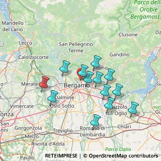 Mappa Via Guido Galimberti, 24124 Bergamo BG, Italia (12.81923)