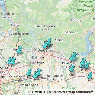 Mappa Via Guido Galimberti, 24124 Bergamo BG, Italia (22.43)