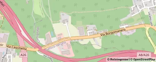 Mappa Comignago