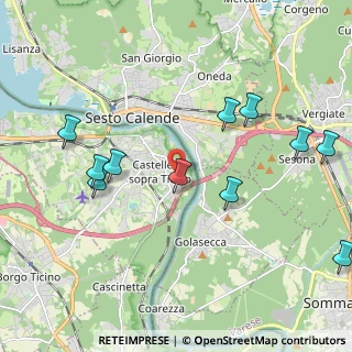 Mappa Via Riviera, 28053 Castelletto sopra Ticino NO, Italia (2.29182)