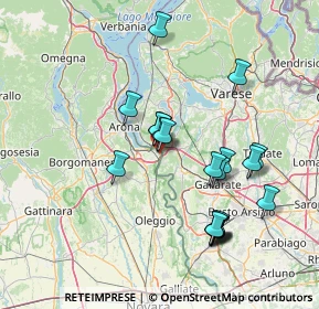 Mappa Via Riviera, 28053 Castelletto sopra Ticino NO, Italia (14.0915)