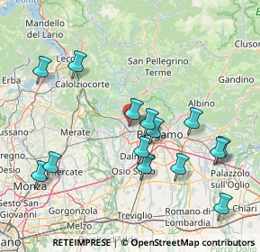 Mappa Via Guglielmo Tinaglia, 24030 Brembate di Sopra BG, Italia (16.65)