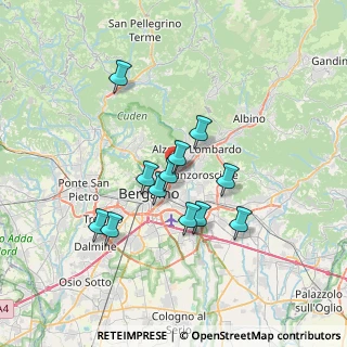 Mappa Via Martinella, 24125 Bergamo BG, Italia (5.84)
