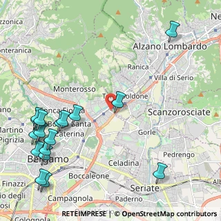Mappa Via Martinella, 24125 Bergamo BG, Italia (2.93588)