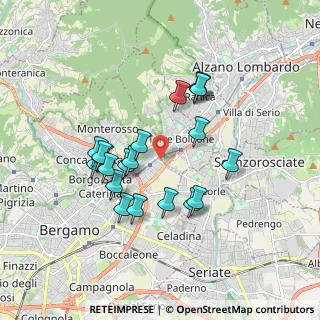 Mappa Via Martinella, 24125 Bergamo BG, Italia (1.5855)