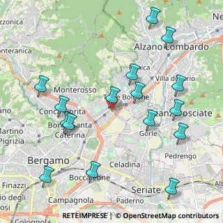Mappa Via Martinella, 24125 Bergamo BG, Italia (2.36875)