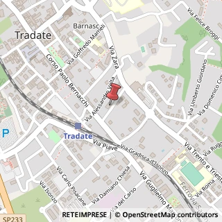 Mappa Via Giuseppe Garibaldi, 9, 21049 Tradate, Varese (Lombardia)